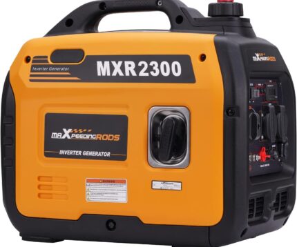 maXpeedingrods 2300W Inverter Stromerzeuger Superleise Tragbarer für Outdoor Camping Wohnmobil 4 Takt Leicht Notstromaggregat Benzin für Reise Garage, Wohnwagen mit USB und 230 V Steckdosen