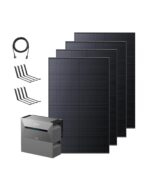 Anker SOLIX 2 Pro, Balkonkraftwerk mit Speicher (1600Wh), Solarbank 2 Pro (4 MPPT), 2400W Solareingang, bis zu 4 Solarmodule, bis zu 9,6 kWh Kapazität, 6000 Zyklen, Plug & Play, 0% VAT
