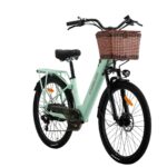 cysum X-City Elektrofahrrad für Erwachsene, 26 Zoll City Elektrofahrrad Damen Herren Lithium-Akku 48V 10,4Ah Motor 250W 25km/h Urban Switing
