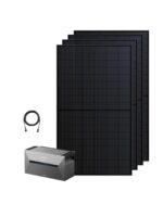 Anker SOLIX 2 Pro, Balkonkraftwerk mit Speicher (1600Wh), Solarbank 2 Pro (4 MPPT), 2400W Solareingang, bis zu 4 Solarmodule, bis zu 9,6 kWh Kapazität, 6000 Zyklen, Plug & Play, 0% VAT