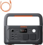 Jackery Explorer 500 V2 Tragbare Powerstation, 512Wh Solargenerator 230V/500W (Spitze 1000W) mit Schnellladung, LiFePO4 Akku 6000 Zyklen, Solargenerator für Camping, Wohnmobil, Notfälle, Reisen