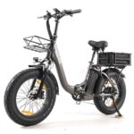 HANEVEAR Elektrofahrrad E Bike Klapprad mit 24Ah/48V Lithium-Akku | bis zu 140km, Fatbike Ebike mit Hydraulische Bremse, 250W 65Nm Heckmotor, Elektrofahrrad für Erwachsene
