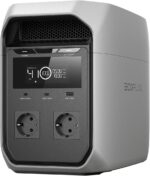 EF ECOFLOW DELTA 3 Classic Tragbare Powerstation 1 024 Wh LiFePO4-Batterie, 1 800 W AC (3 600 W Spitze), 100 W USB-C, 1-Stunden-Schnellladung. Solargenerator für Camping, Wohnmobil & Notstrom zu Hause