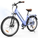 Finbike E Bike für Erwachsene 250W, 26 Zoll CityBike, Elektrofahrrad mit 55 Miles PAS Reichweite, 25 km/h Electric Bike für Herren und Damen,7 Gang Schaltung, Stoßdämpfung