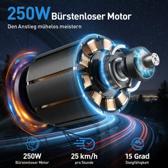 Eleglide E Bike, E-Bike Herren Damen mit 250W Motor 10Ah Akku, Offroad E-Mountainbike, 7 Gänge Elektrofahrrad Für Berge und Pendeln, Multifunktional, Höchstgeschwindigkeit 25km/h, 35 km Reichweite