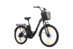 ttgo E Bike 26 Zoll, Elektrofahrräder für Herren Damen mit 36V 14,5Ah/18Ah Akku, 60–120 km Reichweite Citybike, LCD Display, 6/7-Gang, Aluminiumrahmen, Elektrofahrrad mit Korb