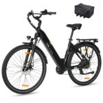 ttgo 28 Zoll E Bike für Erwachsene, Elektrofahrräder mit 36V 18Ah Akku 250W Motor 25 km/h 80-120 km Reichweite, 7-Gang Getriebe mit LCD-Display City E Bike für Herren Damen, C3 SE