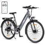 E-Bike Damen/Herren, 26 Zoll/27.5 Zoll Elektrofahrrad, mit 36V 13Ah Li-Ion Akku, 250W Motor, Reichweite bis zu 100KM im Hybrid Modell