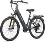 27,5" E-Bike für Erwachsene | 250W Motor, 7-Gang Schaltung | Wechselbarer 36V 13Ah Akku, Bis zu 100km Reichweite | 25 km/h Pedelec für Damen & Herren | Ideal für Stadt & Pendler