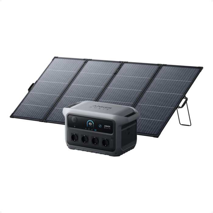 Anker SOLIX C2000 Gen 2 Tragbare Powerstation, 2400W (Spitzenleistung 4000W) Solargenerator, In 58 Min voll geladen, 2048Wh LiFePO₄-Akku, Für Camping und Stromausfälle (optional mit Solarpanel)