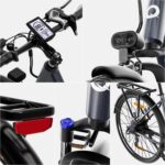 Elektrofahrrad, E-Bike Trekkingrad E-Cityrad, 36V 12,5Ah Li-Ion Akku Mountainbike Pendlerfahrrad, LCD-Display, Reichweite bis 100KM, EU-konform, mit APP