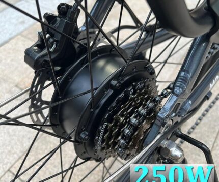 R1 E-Bike Damen 26 Zoll Tiefeinsteiger Trekkingrad E-Cityrad mit 36V 14.5Ah Wechselakku, Reichweite bis zu 110km, Hydraulische Scheibenbremsen, EU-konformes Ebike für Erwachsene