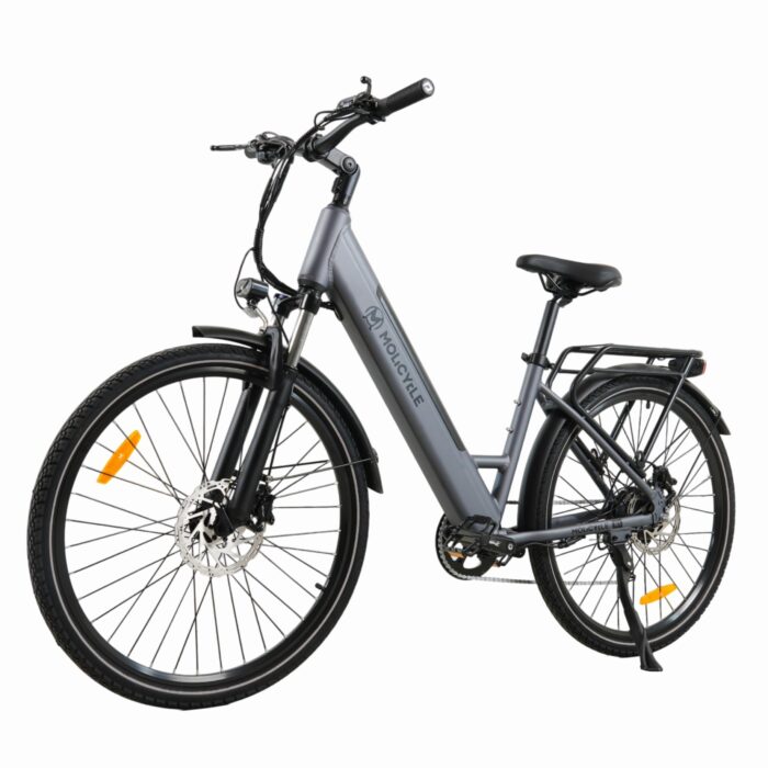 R1 E-Bike Damen 26 Zoll Tiefeinsteiger Trekkingrad E-Cityrad mit 36V 14.5Ah Wechselakku, Reichweite bis zu 110km, Hydraulische Scheibenbremsen, EU-konformes Ebike für Erwachsene