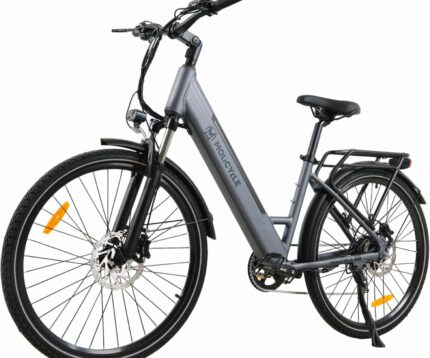 R1 E-Bike Damen 26 Zoll Tiefeinsteiger Trekkingrad E-Cityrad mit 36V 14.5Ah Wechselakku, Reichweite bis zu 110km, Hydraulische Scheibenbremsen, EU-konformes Ebike für Erwachsene
