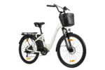 ttgo E Bike 26 Zoll, Elektrofahrräder für Herren Damen mit 36V 14,5Ah/18Ah Akku, 60–120 km Reichweite Citybike, LCD Display, 6/7-Gang, Aluminiumrahmen, Elektrofahrrad mit Korb