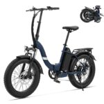 Touroll S2/S2 Pro 2026 Klappbar E-Bike Herren, 250W Fatbike, 20"×4.0" All-Terrain Reifen, 150 km Reichweite, 720Wh Akku, StVZO Straßenzulassung – Elektrofahrrad für Stadt, Offroad & Pendler