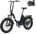 Touroll S2/S2 Pro 2026 Klappbar E-Bike Herren, 250W Fatbike, 20"×4.0" All-Terrain Reifen, 150 km Reichweite, 720Wh Akku, StVZO Straßenzulassung – Elektrofahrrad für Stadt, Offroad & Pendler