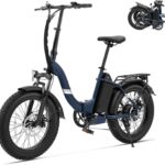 Touroll S2/S2 Pro 2026 Klappbar E-Bike Herren, 250W Fatbike, 20"×4.0" All-Terrain Reifen, 150 km Reichweite, 720Wh Akku, StVZO Straßenzulassung – Elektrofahrrad für Stadt, Offroad & Pendler