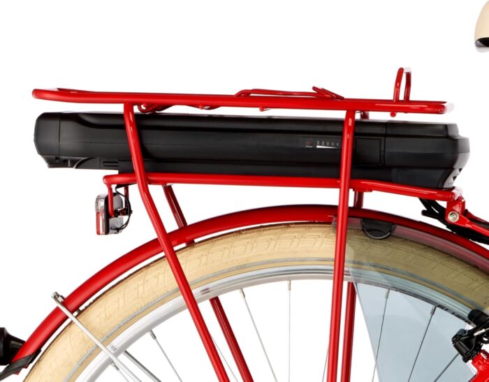 FISCHER E-Bike City CITA RETRO 2.0, Elektrofahrrad für Damen und Herren, RH 48 cm, Frontmotor 32 Nm, 36 V Akku