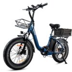 HANEVEAR Elektrofahrrad E Bike Klapprad mit 24Ah/48V Lithium-Akku | bis zu 140km, Fatbike Ebike mit Hydraulische Bremse, 250W 65Nm Heckmotor, Elektrofahrrad für Erwachsene