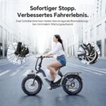 Touroll S2/S2 Pro 2026 Klappbar E-Bike Herren, 250W Fatbike, 20"×4.0" All-Terrain Reifen, 150 km Reichweite, 720Wh Akku, StVZO Straßenzulassung – Elektrofahrrad für Stadt, Offroad & Pendler