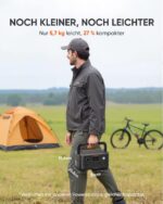 Jackery Explorer 500 V2 Tragbare Powerstation, 512Wh Solargenerator 230V/500W (Spitze 1000W) mit Schnellladung, LiFePO4 Akku 6000 Zyklen, Solargenerator für Camping, Wohnmobil, Notfälle, Reisen