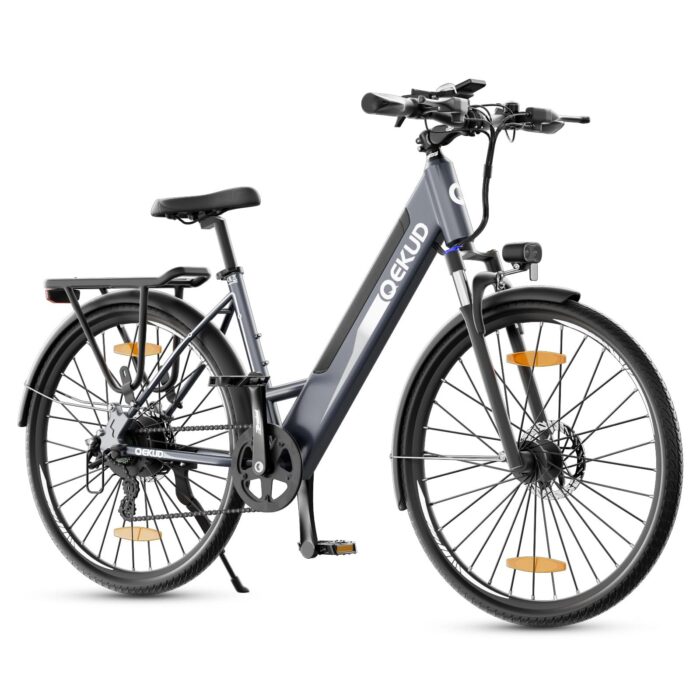 26" E-Bike, 26M208 Elektrofahrrad mit 36V 12Ah Akku, 7 Gang E Bike Herren Damen, 250W Motor, Reichweite 100km bis 25 km/h, Elektrofahrräde mit APP