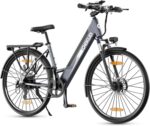 26" E-Bike, 26M208 Elektrofahrrad mit 36V 12Ah Akku, 7 Gang E Bike Herren Damen, 250W Motor, Reichweite 100km bis 25 km/h, Elektrofahrräde mit APP