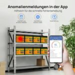 ECO-WORTHY 12V 100Ah LiFePO4 Bluetooth mit 12/24V 20A Ladegeräte,Lithiumbatterie 12V 100AH mit BMS Low Temperature Schutz für Wohnmobil,Boot,Wohnwagen