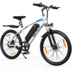 VARUN E Bike, 26/24 Zoll E-Mountainbike Herren Damen mit 48/36V Batterie, 21/1 Gang, Aluminium Rahmen, Reichweite 40-80KM, Ebike für Erwachsene und Jugendliche