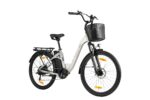 ttgo E Bike 26 Zoll, Elektrofahrräder für Herren Damen mit 36V 14,5Ah/18Ah Akku, 60–120 km Reichweite Citybike, LCD Display, 6/7-Gang, Aluminiumrahmen, Elektrofahrrad mit Korb