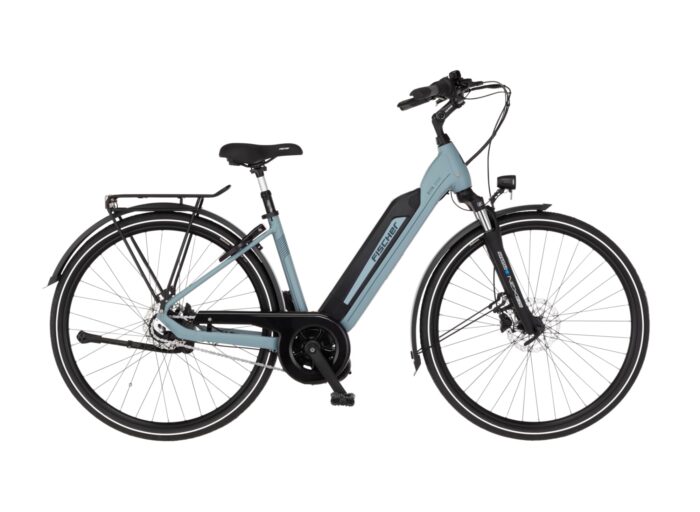 Fischer E-Bike City CITA 2403 Active Elektrofahrrad für Damen und Herren, RH 43, Frontmotor 40 Nm, 48 V Akku