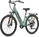 27,5" E-Bike für Erwachsene | 250W Motor, 7-Gang Schaltung | Wechselbarer 36V 13Ah Akku, Bis zu 100km Reichweite | 25 km/h Pedelec für Damen & Herren | Ideal für Stadt & Pendler