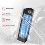 SAMEBIKE E-Bike Klapprad Elektrofahrrad mit 20 Zoll Fat Tire, 13Ah Lithium-Akku für Lange Reichweite bis 120KM, 7-Gang-All-Terrain Ebike Herren für MTB, Strand & Schnee