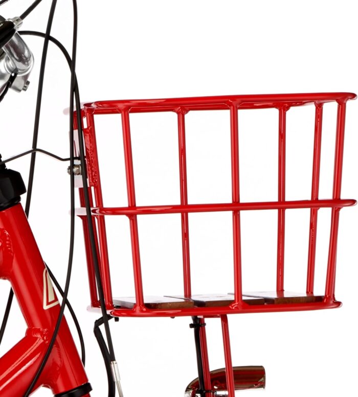 FISCHER E-Bike City CITA RETRO 2.0, Elektrofahrrad für Damen und Herren, RH 48 cm, Frontmotor 32 Nm, 36 V Akku