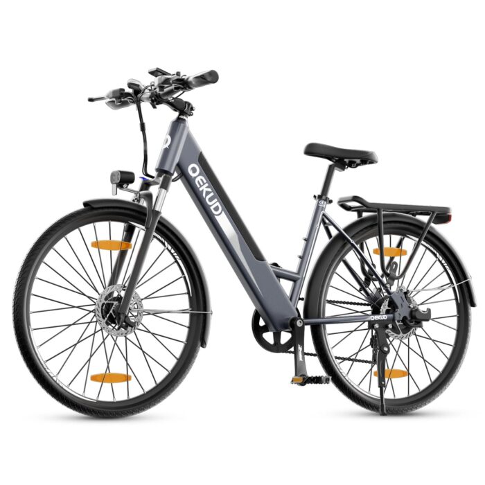 Elektrofahrrad, E-Bike Trekkingrad E-Cityrad, 36V 12,5Ah Li-Ion Akku Mountainbike Pendlerfahrrad, LCD-Display, Reichweite bis 100KM, EU-konform, mit APP
