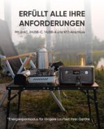 Jackery Explorer 500 V2 Tragbare Powerstation, 512Wh Solargenerator 230V/500W (Spitze 1000W) mit Schnellladung, LiFePO4 Akku 6000 Zyklen, Solargenerator für Camping, Wohnmobil, Notfälle, Reisen