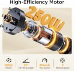 HITWAY E Bike 27,5 Zoll E-CityBike mit 36V13Ah Akku Pedelec für Damen 50-100km Reichweite 250W Motor StVZO-Zulassung E-Bike Tiefeinstieg