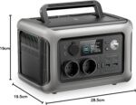 ALLPOWERS R600 Tragbare Powerstation, 299Wh LiFePO4 Batterie mit 2x 600W (1200W Spitze) AC Ausgang Solargenerator, 0-100% Schnellladung in 1 Stunde für Garten Party Reise Camping Wohnmobil Notfall