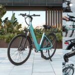 Cecotec Elektro-Stadtfahrrad Urban, 250W, 28-Zoll-Räder, 90 km Reichweite, 460 Wh Batterie, Vorderradfederung, 7-Gang-Shimano-Schaltung und Doppel-Hydraulikbremsscheiben