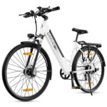 Elektrofahrrad, E-Bike Trekkingrad E-Cityrad, 36V 12,5Ah Li-Ion Akku Mountainbike Pendlerfahrrad, LCD-Display, Reichweite bis 100KM, EU-konform, mit APP