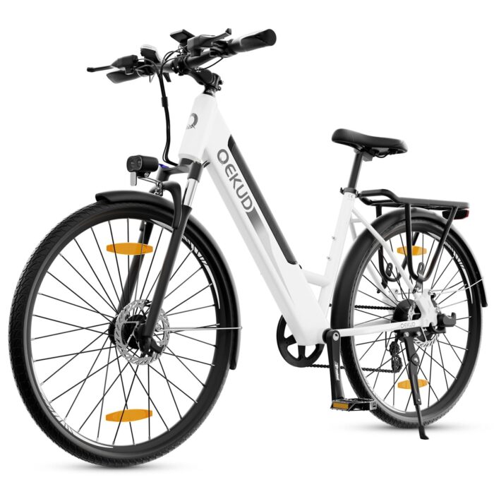 Elektrofahrrad, E-Bike Trekkingrad E-Cityrad, 36V 12,5Ah Li-Ion Akku Mountainbike Pendlerfahrrad, LCD-Display, Reichweite bis 100KM, EU-konform, mit APP