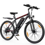 VARUN E Bike, 26/24 Zoll E-Mountainbike Herren Damen mit 48/36V Batterie, 21/1 Gang, Aluminium Rahmen, Reichweite 40-80KM, Ebike für Erwachsene und Jugendliche