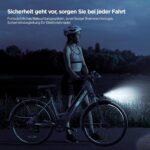 26" E-Bike, 26M208 Elektrofahrrad mit 36V 12Ah Akku, 7 Gang E Bike Herren Damen, 250W Motor, Reichweite 100km bis 25 km/h, Elektrofahrräde mit APP