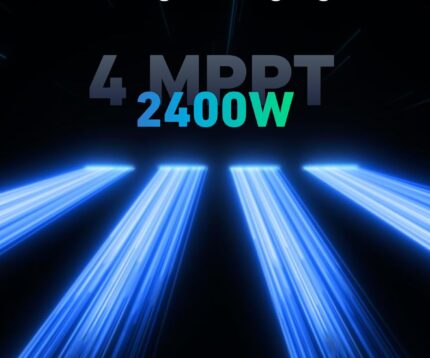 Anker SOLIX 2 Pro, Balkonkraftwerk mit Speicher (1600Wh), Solarbank 2 Pro (4 MPPT), 2400W Solareingang, bis zu 4 Solarmodule, bis zu 9,6 kWh Kapazität, 6000 Zyklen, Plug & Play, 0% VAT