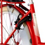 FISCHER E-Bike City CITA RETRO 2.0, Elektrofahrrad für Damen und Herren, RH 48 cm, Frontmotor 32 Nm, 36 V Akku