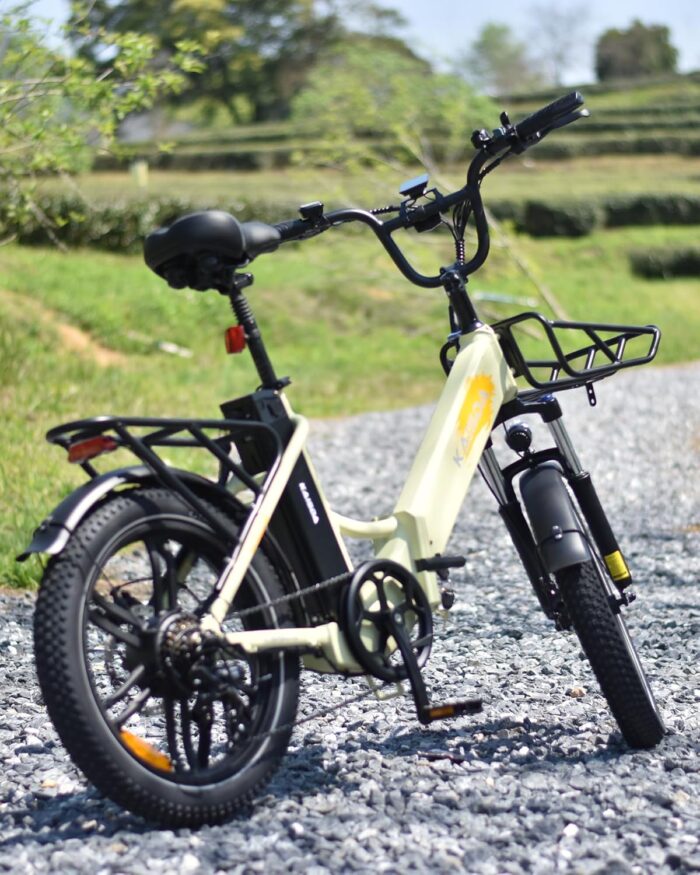 E-Bike Klappbar 20 Zoll Fatbike – 36V20.8Ah Doppelakku, bis 45-90KM Reichweite & 150KG Belastungebike 20 Zoll Fat Tire für Schnee, Stadt, Strand – 33KG Leicht & IPX-Wasserdicht