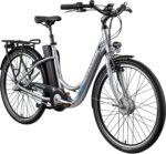 ZÜNDAPP E Bike 26 Zoll Fahrrad Damen Ebike 26 Zoll Green 2.7 Elektrofahrrad Pedelec Cityrad Hollandrad