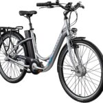 ZÜNDAPP E Bike 26 Zoll Fahrrad Damen Ebike 26 Zoll Green 2.7 Elektrofahrrad Pedelec Cityrad Hollandrad