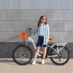 ttgo E Bike 26 Zoll, Elektrofahrräder für Herren Damen mit 36V 14,5Ah/18Ah Akku, 60–120 km Reichweite Citybike, LCD Display, 6/7-Gang, Aluminiumrahmen, Elektrofahrrad mit Korb
